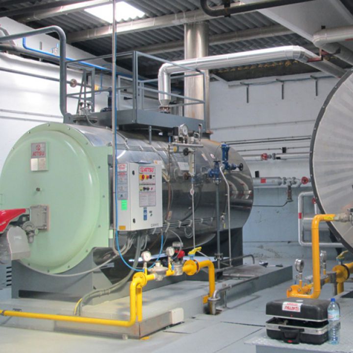 RL steam boiler installations