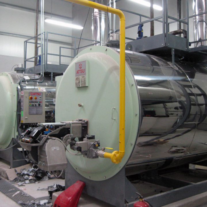 RL steam boiler installations